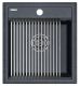 Комплект Paulmark: мойка Stepia 45 и ролл-мат Step PM114651-DG+R375-BS графит/брашированная нержавеющая сталь Комплект Paulmark: мойка Stepia 45 и ролл-мат Step PM114651-DG+R375-BS графит/брашированная нержавеющая сталь