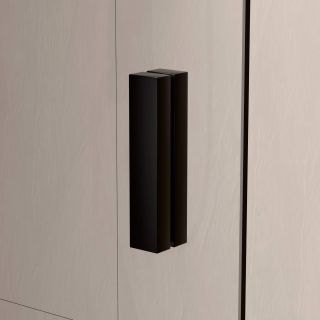 Шторка на ванну RGW SC-40B 03114010-14 100 см профиль чёрный стекло прозрачное