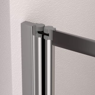 Шторка на ванну RGW SC-40 03114010-11 100 см профиль хром стекло прозрачное