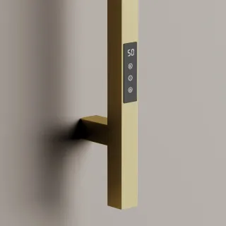 Полотенцесушитель электрический Sancos Линн (Linn) SC13002BG 150x3 см брашированное золото