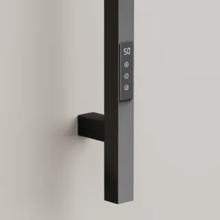 Полотенцесушитель электрический Sancos Линн (Linn) SC13002GG 150x3 см воронёная сталь