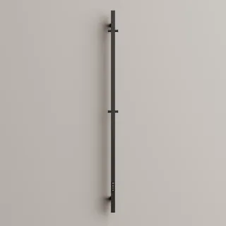 Полотенцесушитель электрический Sancos Линн (Linn) SC13002MB 153x3 см чёрный матовый