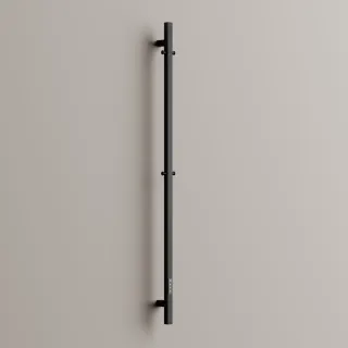 Полотенцесушитель электрический Sancos Линн (Linn) SC13002MB 153x3 см чёрный матовый