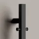 Полотенцесушитель электрический Sancos Линн (Linn) SC13002MB 153x3 см чёрный матовый