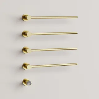 Полотенцесушитель электрический Sancos Линия (Linea) SC14001BG 53x66 см брашированное золото