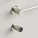 Полотенцесушитель электрический Sancos Линия (Linea) SC14001BN 53x66 см брашированный никель