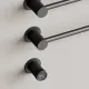 Полотенцесушитель электрический Sancos Линия (Linea) SC14001MB 53x66 см чёрный матовый
