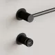 Полотенцесушитель электрический Sancos Линия (Linea) SC14001MB 53x66 см чёрный матовый