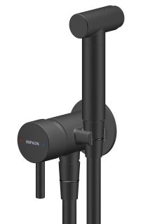 Гигиенический душ Sancos Atom SC2001MB со смесителем чёрный матовый Гигиенический душ Sancos Atom SC2001MB со смесителем чёрный матовый