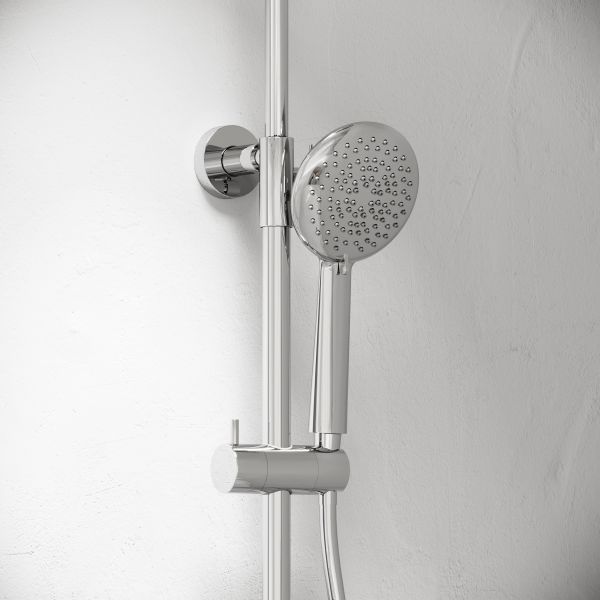 Душевая стойка Sancos Game SC3001LCH с термостатом хром