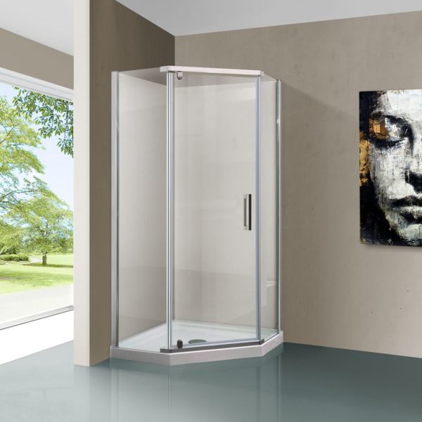 Душевой уголок Vincea Stresa VSP-1S100CL 100x100 см