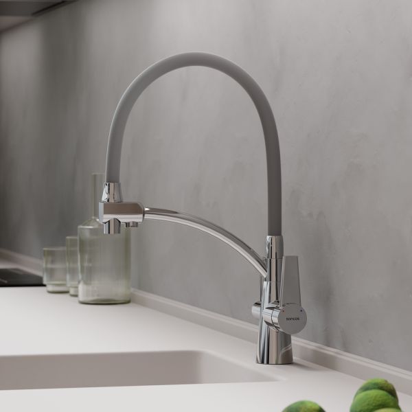 Смеситель для кухни Sancos Eri SC4001CH хром
