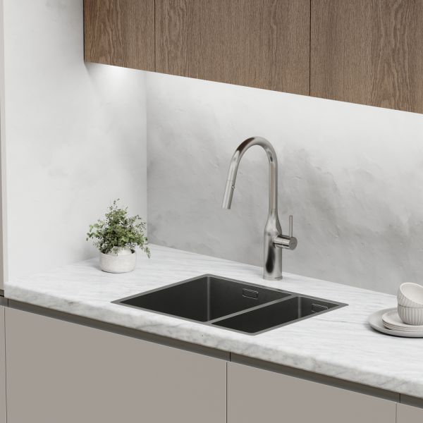 Смеситель для кухни Sancos Grand SC4002BNG нержавеющая сталь