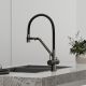 Смеситель для кухни Sancos Dora SC4003GG воронёная сталь