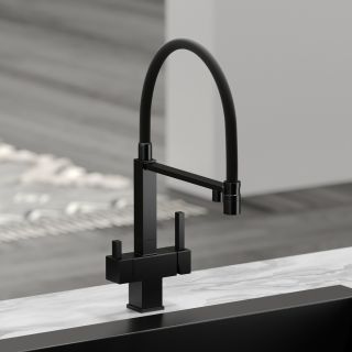 Смеситель для кухни Sancos Moro SC4006MB чёрный матовый