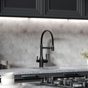 Смеситель для кухни Sancos Garda SC4009MB чёрный матовый