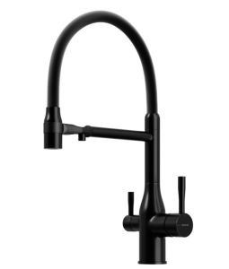 Смеситель для кухни Sancos Garda SC4009MB чёрный матовый