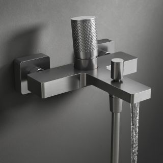 Смеситель для ванны Sancos Звено (Nexus) SC9014GG воронёная сталь