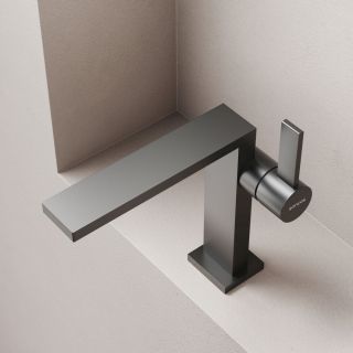 Смеситель для раковины Sancos Линн (Linn) SC9019MB чёрный матовый
