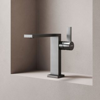 Смеситель для раковины Sancos Линн (Linn) SC9019GG воронёная сталь