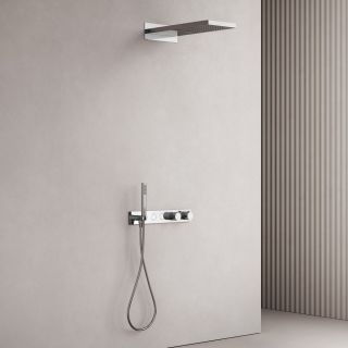 Душевой комплект с термостатом Sancos Линн (Linn) SC9023CH хром