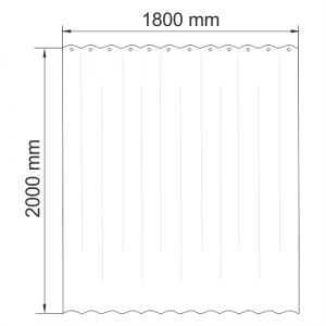 Dill SC-39101 Шторка для ванной