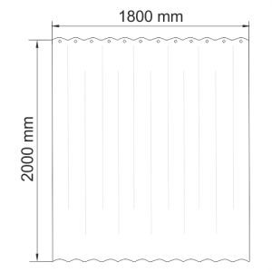 Rossel SC-57101 Шторка для ванной