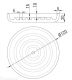 Мыльница Salini Gocce 1902201RF чёрный матовый Мыльница Salini Gocce 1902201RF чёрный матовый