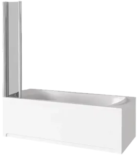Шторка на ванну Good Door SCREEN GR5-120-С-СН Шторка на ванну Good Door SCREEN GR5-120-С-СН