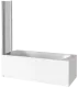 Шторка на ванну Good Door SCREEN GR5-120-С-СН Шторка на ванну Good Door SCREEN GR5-120-С-СН