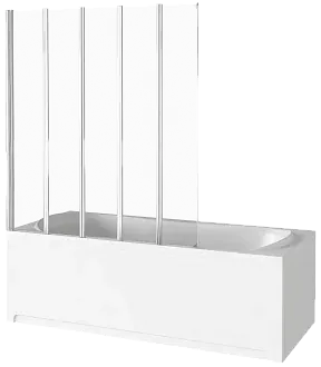 Шторка на ванну Good Door SCREEN GR5-120-С-СН Шторка на ванну Good Door SCREEN GR5-120-С-СН