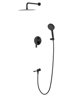 Душевой комплект Wonzon & Woghand Brilliant WW-88939079-MB чёрный матовый