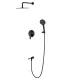 Душевой комплект Wonzon & Woghand Brilliant WW-88939079-MB чёрный матовый