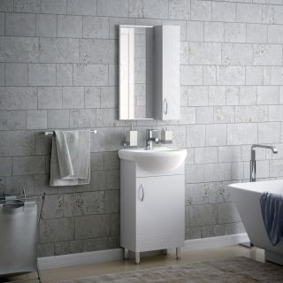 Тумба под раковину Corozo Олимп SD-00000321 45см белый
