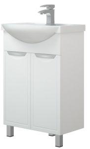 Тумба под раковину Corozo Монро 60см белый SD-00000663
