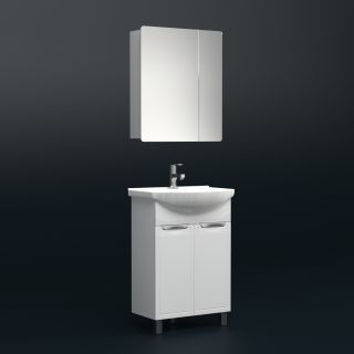 Тумба под раковину Corozo Монро 60см белый SD-00000663 Тумба под раковину Corozo Монро 60см белый SD-00000663