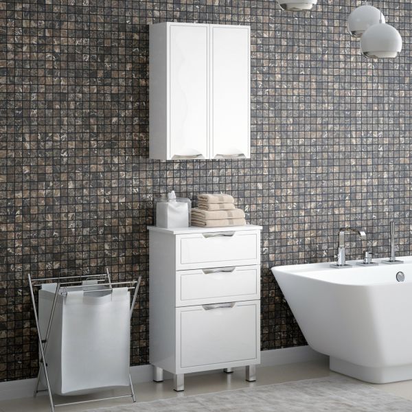 Комод Corozo Монро Z3 50см белый SD-00000781