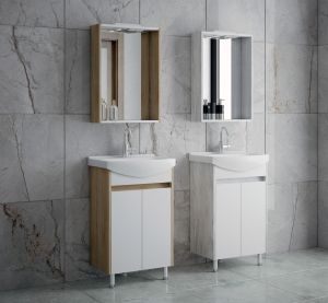 Зеркало-шкаф с подсветкой Corozo Орегон SD-00001435 50/С пайн