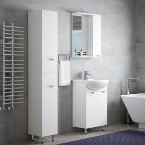 Тумба под раковину Corozo Лея SD-00001489 50см белый