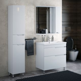 Тумба под раковину Corozo Теона SD-00001512 80см Z2 белый