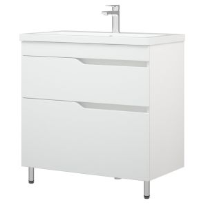 Тумба под раковину Corozo Теона SD-00001512 80см Z2 белый