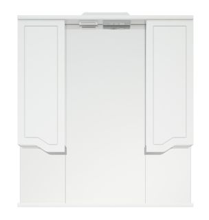 Зеркало-шкаф с подсветкой Corozo Мирра SD-00001516 75/С белый Зеркало-шкаф с подсветкой Corozo Мирра SD-00001516 75/С белый