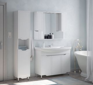 Пенал Corozo Мирра SD-00001517 35см белый Пенал Corozo Мирра SD-00001517 35см белый