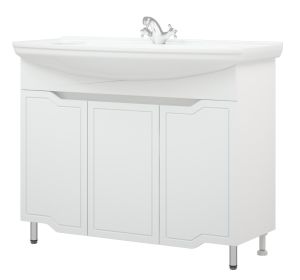 Тумба под раковину Corozo Мирра SD-00001544 105см белый
