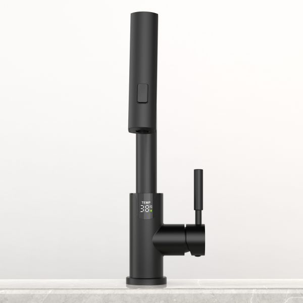 Смеситель для раковины Black&White Sky Day 3028B чёрный матовый