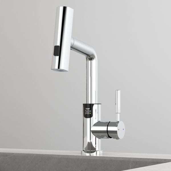 Смеситель для раковины Black&White Sky Day 3028C хром