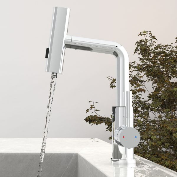 Смеситель для раковины Black&White Sky Day 3028C хром