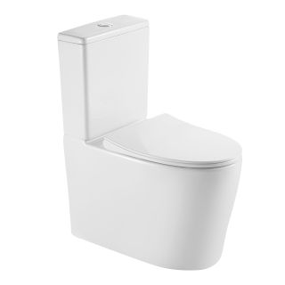 Унитаз-компакт DQ Гримм (Grimm) DT1387516 безободковый белый