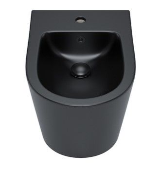 Подвесное биде IDDIS Calipso CALRB02i82 чёрный матовый Подвесное биде IDDIS Calipso CALRB02i82 чёрный матовый