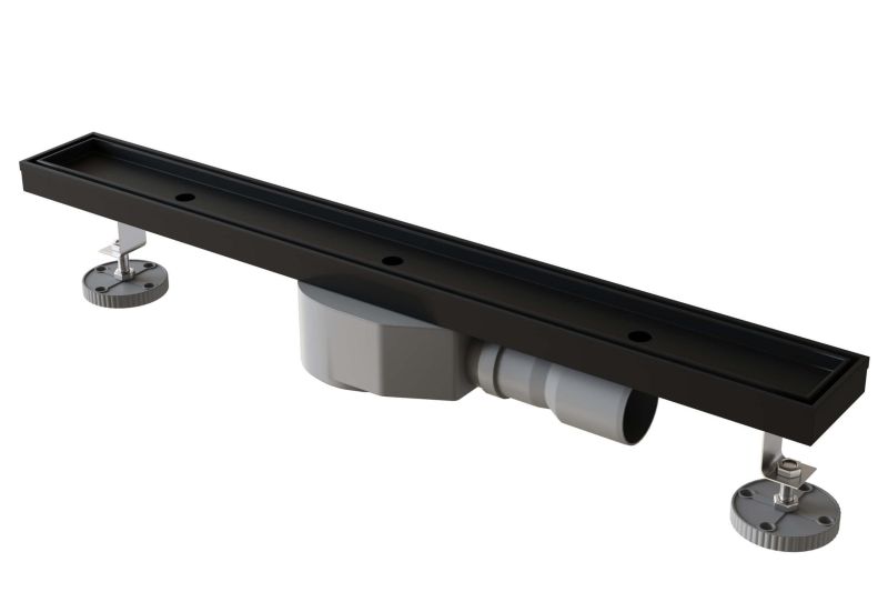 Душевой лоток RGW SDR-08B 21210860-014 60см под плитку чёрный Душевой лоток RGW SDR-08B 21210860-014 60см под плитку чёрный